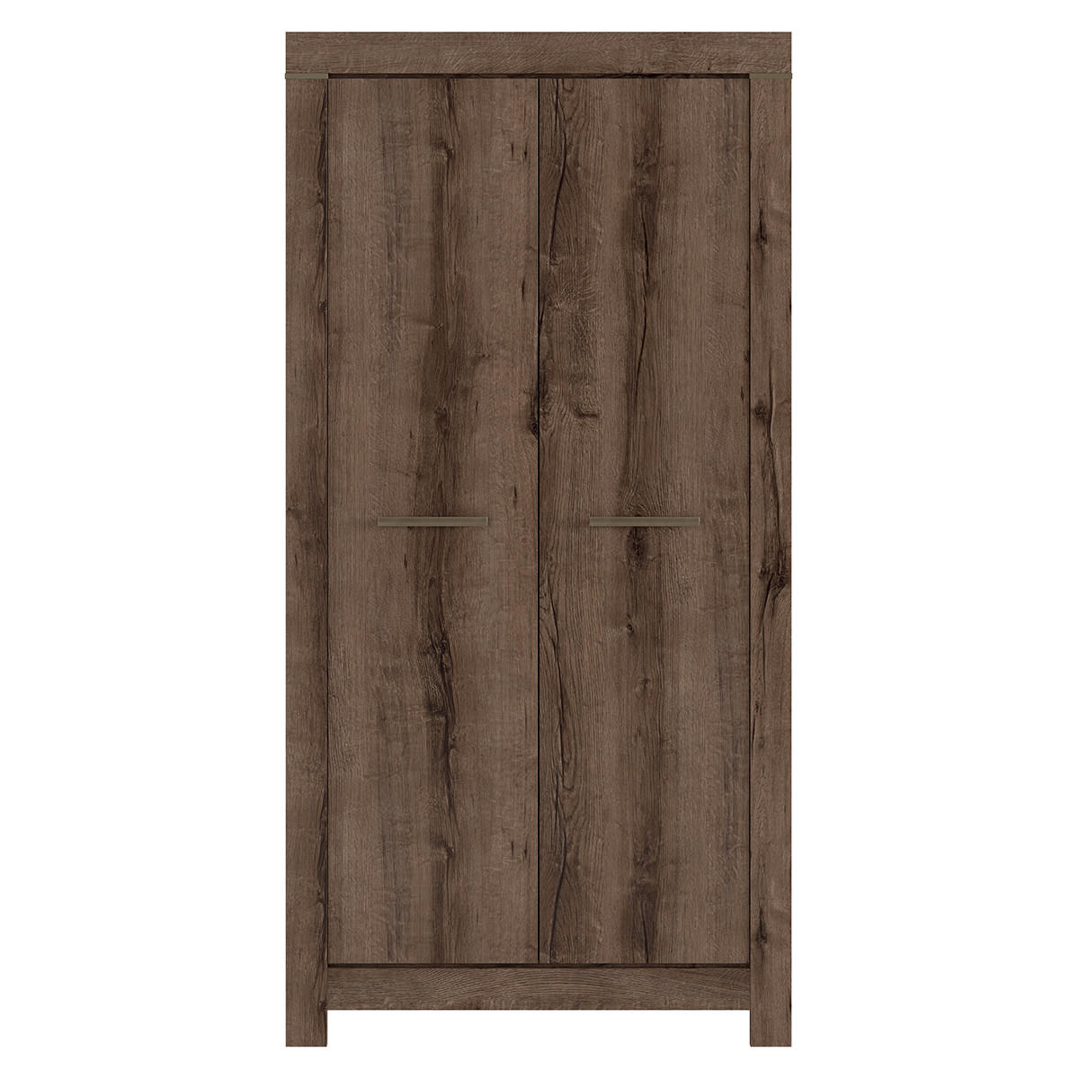 SKŘÍŇ 2DVEŘOVÁ Adam Tmavé dřevo - hnědá, kompozitní dřevo (98/195/55cm) - Petits-meubles