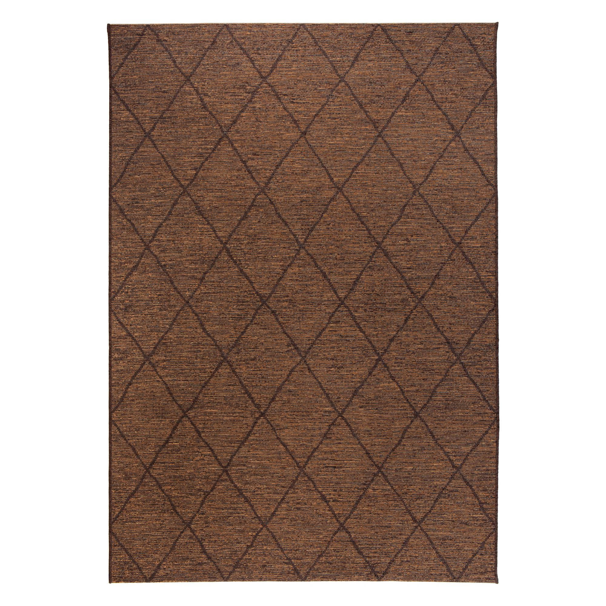 Vivaraise Outdoor-Teppich Braun 120x170 cm