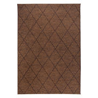 OUTDOOR-TEPPICH Allan kaffee 160 x 230 x 1 cm - Braun, Textil (160/230cm) - Vivaraise