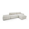 ECKSOFA mit Schlaffunktion Liptitz La, Creme - Creme, Textil (100/363cm) - Fedve