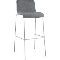 BARHOCKER Hover 100x43x48 cm hellgrau - Hellgrau, Textil (43/100/48cm) - furnicato