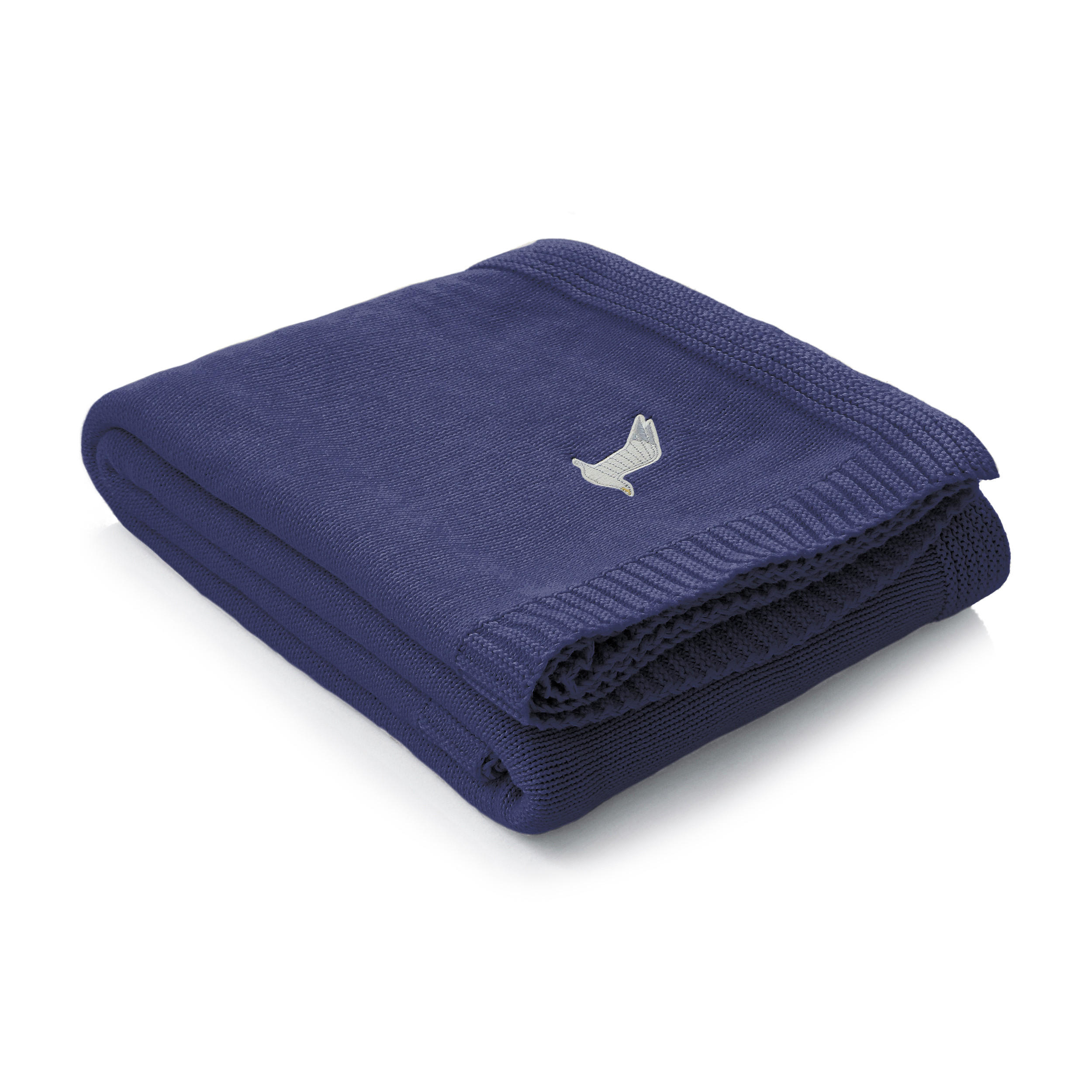 DECKE COZY - Blau, Textil (130/170cm) - MÖVE