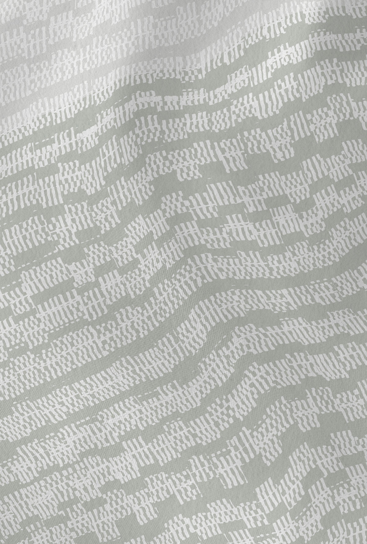 BETTWÄSCHE-GARNITUR Premium Biber Struktur salbei, 135x200 cm + 80x80 cm - Salbeigrün, Textil (135/200cm) - biberna