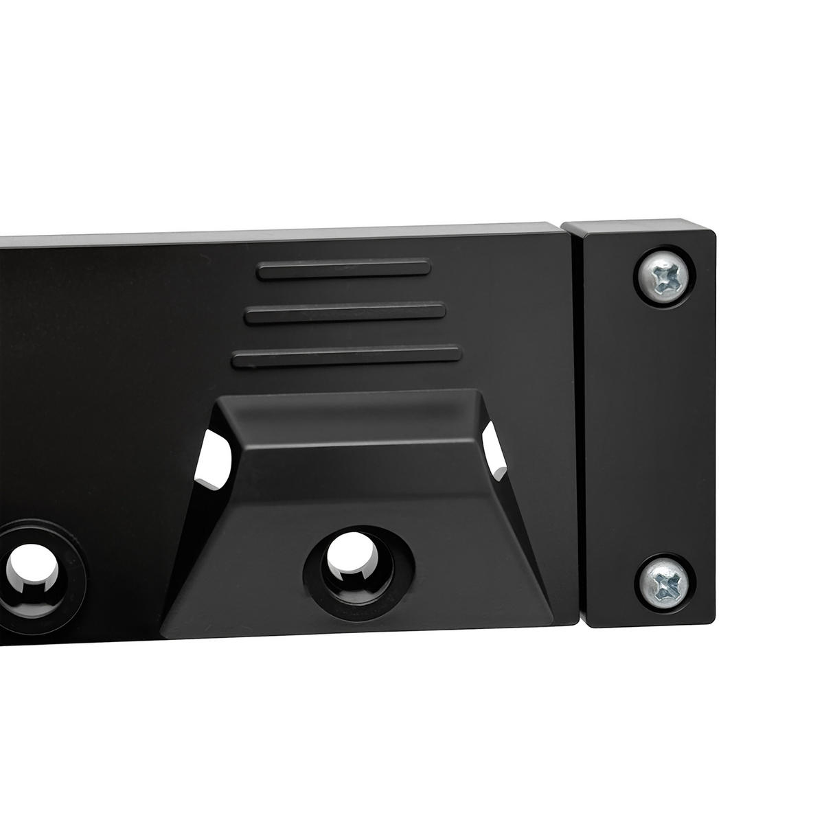 GARTENGERÄTEHALTER Schwarz Orange 20 Haken Wand 43 cm - Schwarz, Kunststoff/Metall (43/5/2cm) - Relaxdays