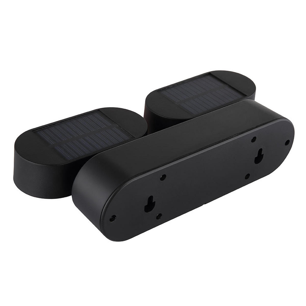 LED AUSSENLEUCHTE Kunststoff Schwarz - Schwarz, Kunststoff (23/10.3/55cm) - Globo Lighting