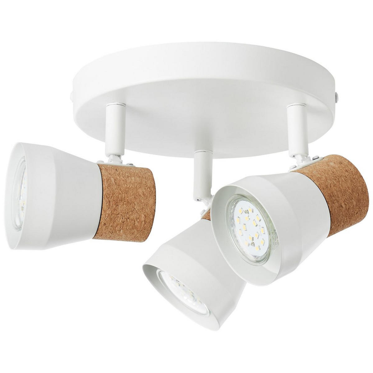 SPOTRONDELL Moka 75734/75 - Weiß, Metall (28/28/13cm) - Brilliant