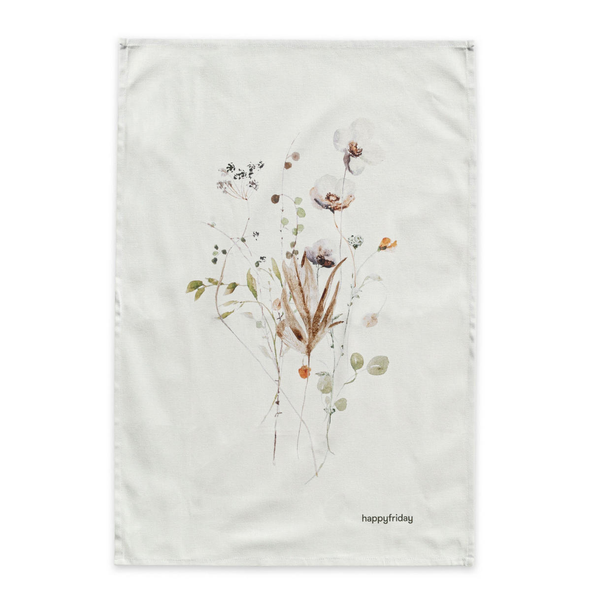 GESCHIRRTUCH (2 tlg) ikebana 70x50 cm mehrfarbig - Multicolor, Textil (70/50cm) - Happy Friday