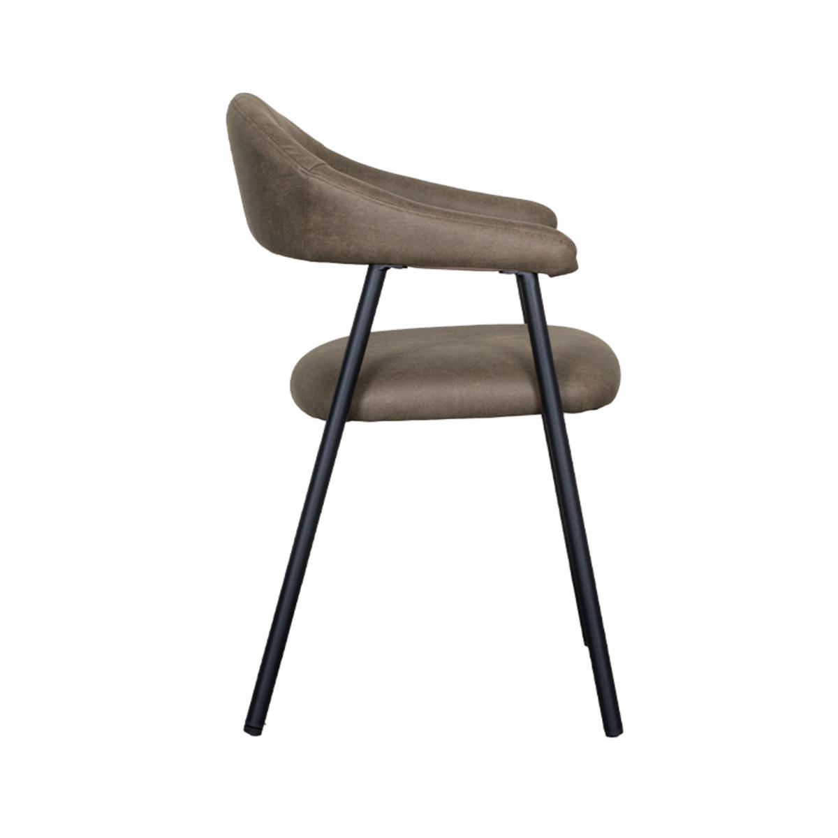 ESSZIMMERSTUHL Amaze Grün 54/54/80 cm 2er-Set - Grün, Textil (54/80/54cm) - LABEL51