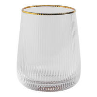 GLAS Vanesa - Goldfarben, Glas (0.5L) - home&you