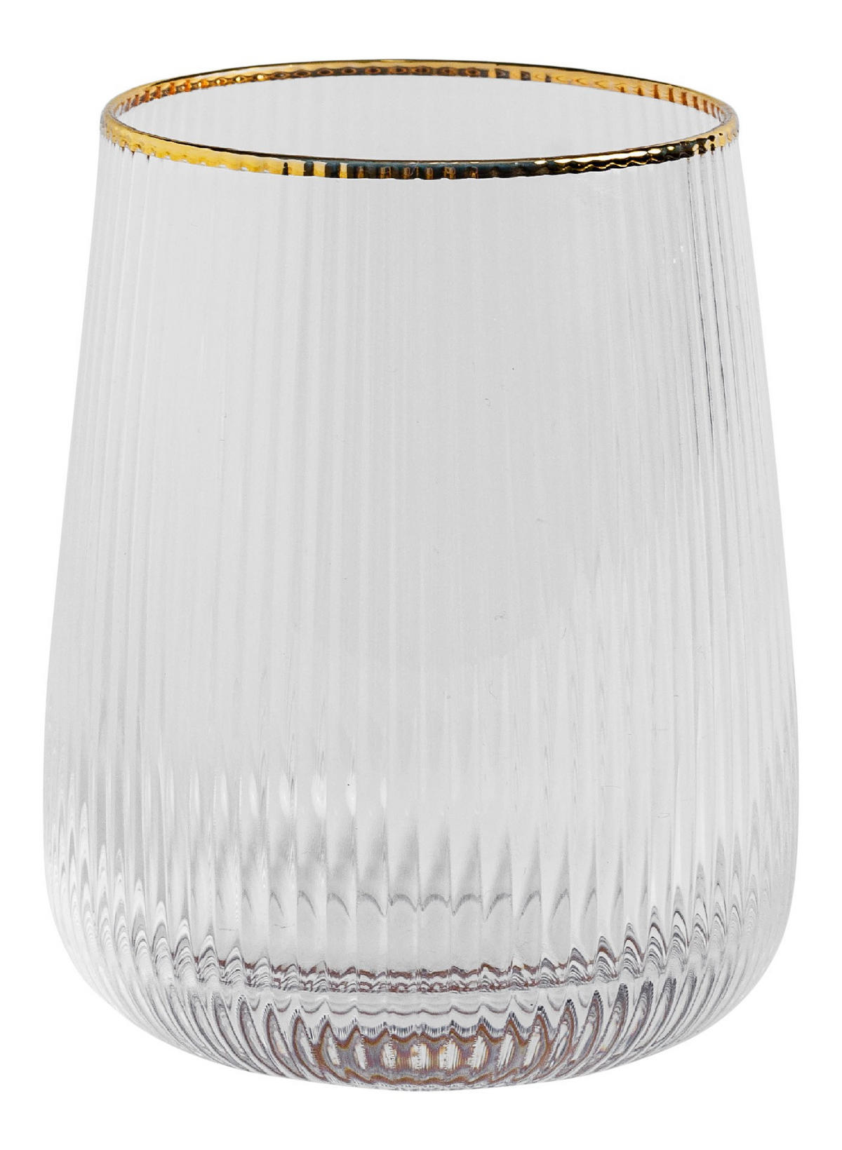 GLAS Vanesa - Goldfarben, Glas (0.5L) - home&you