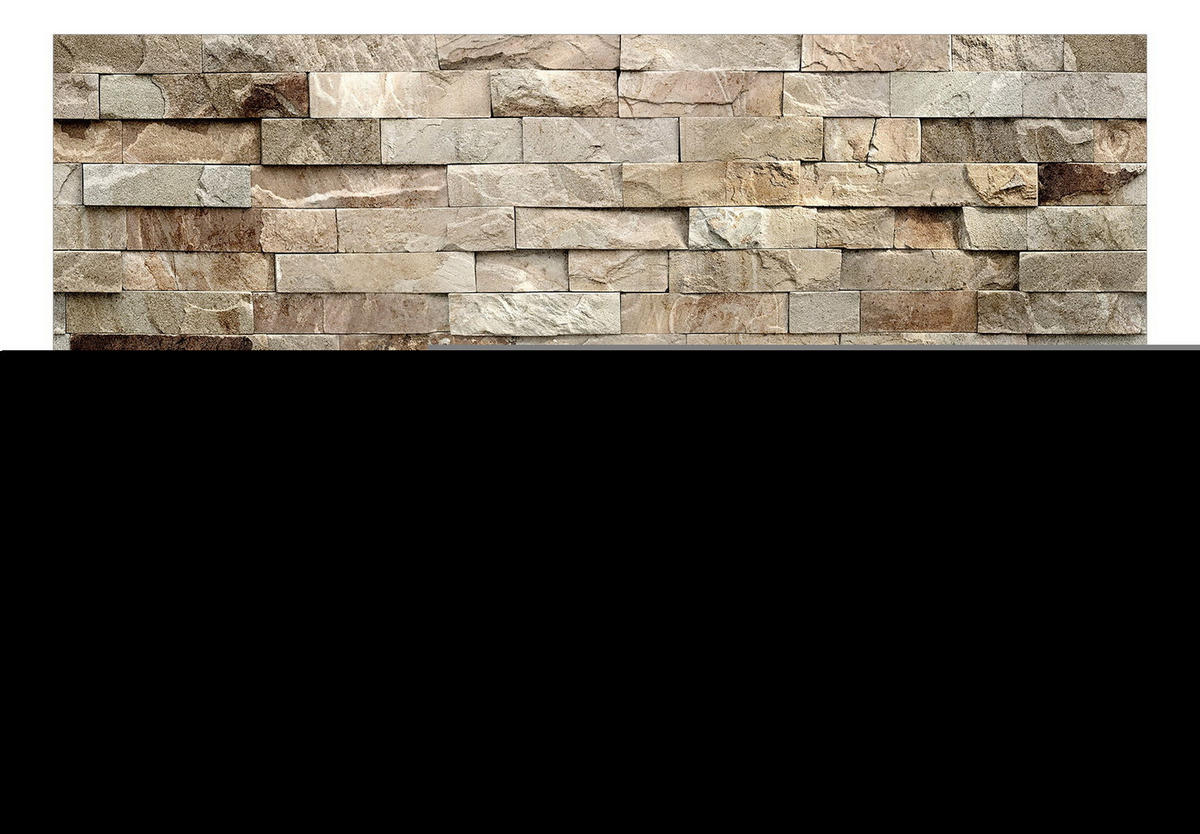 SELBSTKLEBENDE FOTOTAPETE 441/315 cm - Braun/Grau, Kunststoff/Textil (441/1cm) - KUNSTLOFT