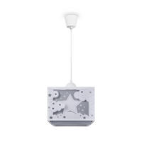 PENDELLEUCHTE Greta Pd Moony - Grau, Kunststoff (24/24/24.9cm) - Paco Home