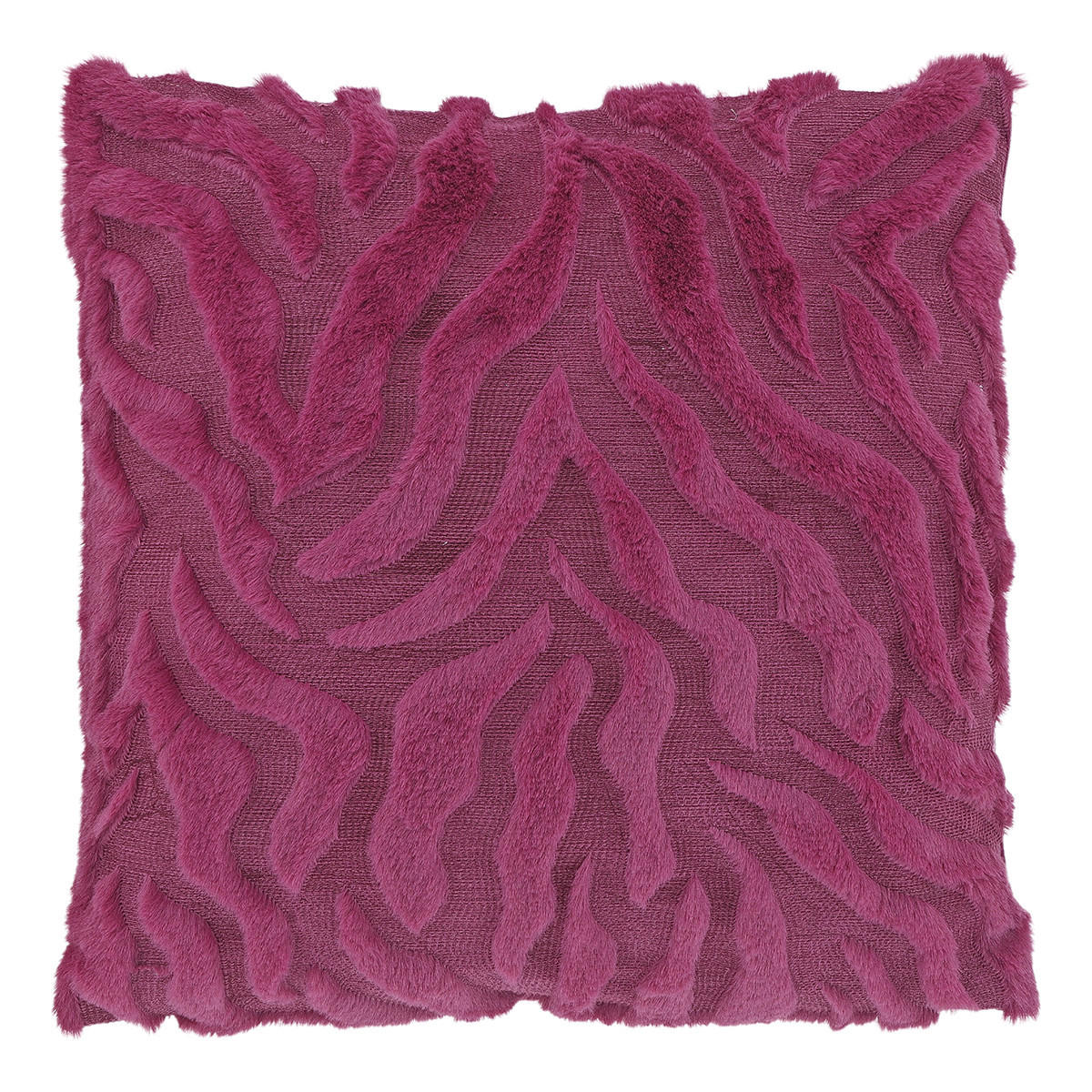 DEKOKISSEN Fenna Rosa 45/45/8 cm - Pink, Textil (45/45cm) - Unique Living
