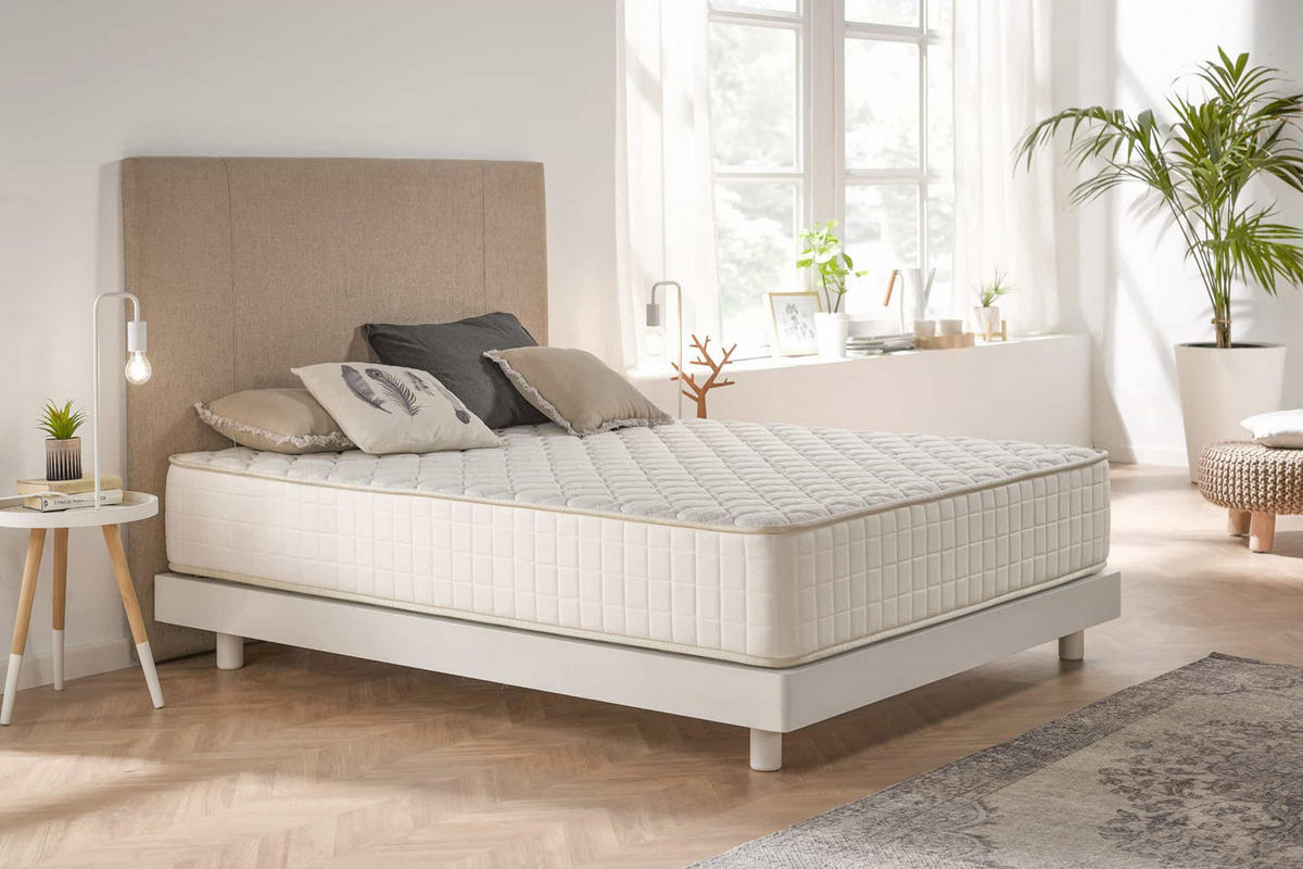 MATRATZE Olympus, 30cm, 80x190cm - Weiß, Textil (80/190cm) - Moonia