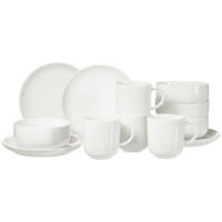 FRÜHSTÜCKSSET Volos weiß - Weiß, Keramik (21.5/22/33.5cm) - Ritzenhoff Breker