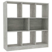 BÜCHERREGAL Betongrau 97,5/29,5/100 Cm Holzwerkstoff - Grau, Holzwerkstoff (29.5/100/97.5cm) - vidaXL