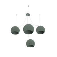 HÄNGELEUCHTE Focus X4 - Grün, Metall (25/25/20cm) - Lumicom