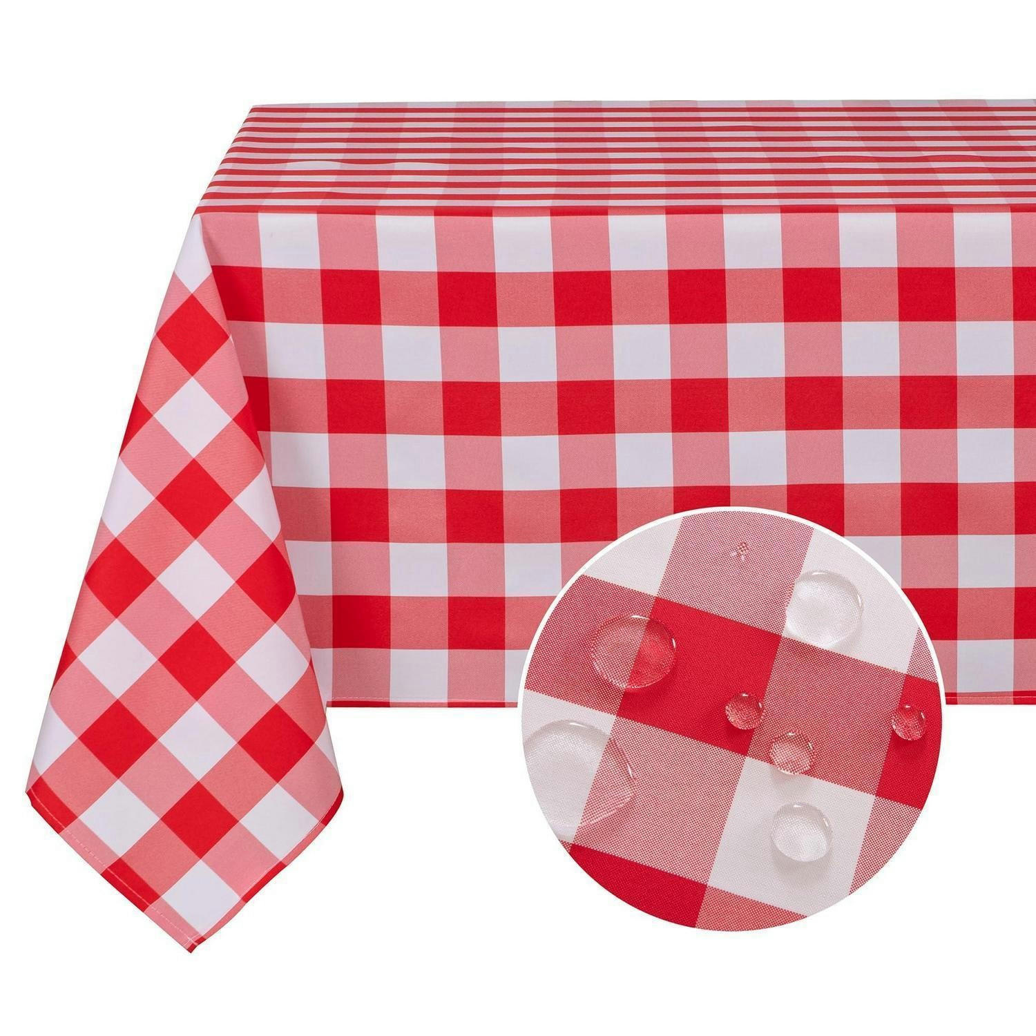 XXXLutz Tischdecke Rot 130x1.5x160 cm