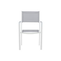 GARTENSTUHL - Weiß, Kunststoff (57/88/61cm) - home24