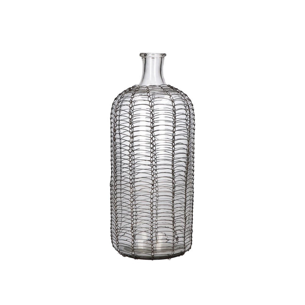 VASEN SCHALEN Grau 10/10/32 cm H237900002 - Grau, Glas (10/32cm) - Rituali Domestici 
