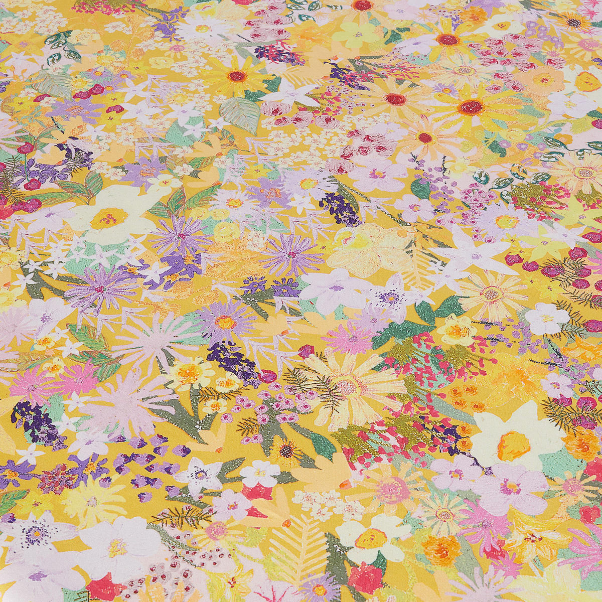 TISCHDECKE Primavera - Multicolor, Textil (160/160cm) - BUTLERS