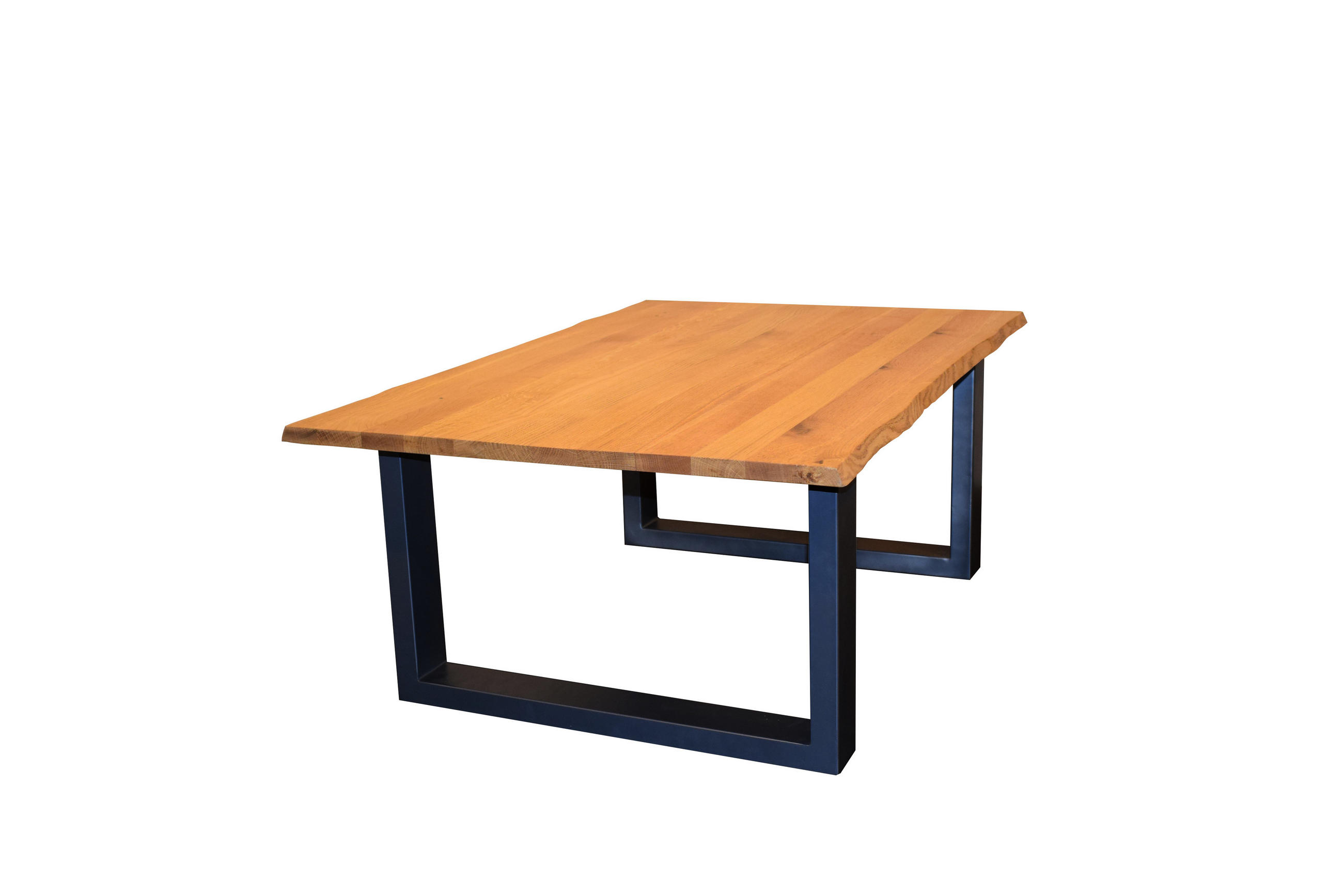 COUCHTISCH SESSA - Beige/Schwarz, Holz/Metall (80/120/48cm) - SAM