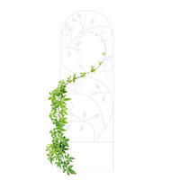 RANKGITTER - Weiß, Metall (40/120/0.5cm) - Relaxdays