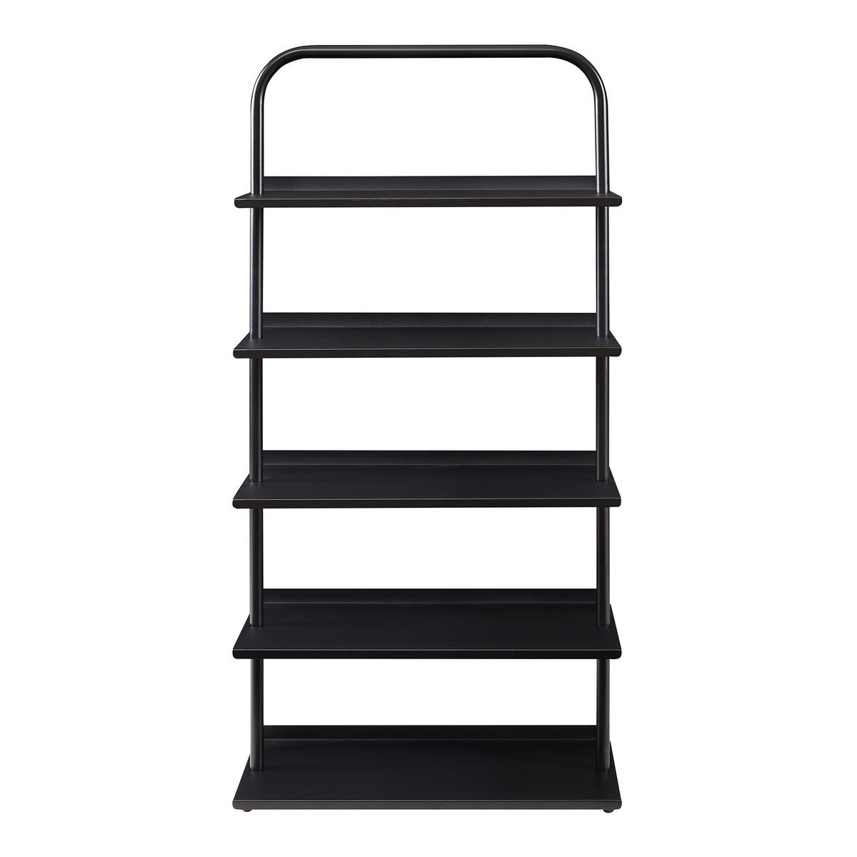 OBUVNÍK Poytya - černá, kov (60/119/32cm) - [en.casa]