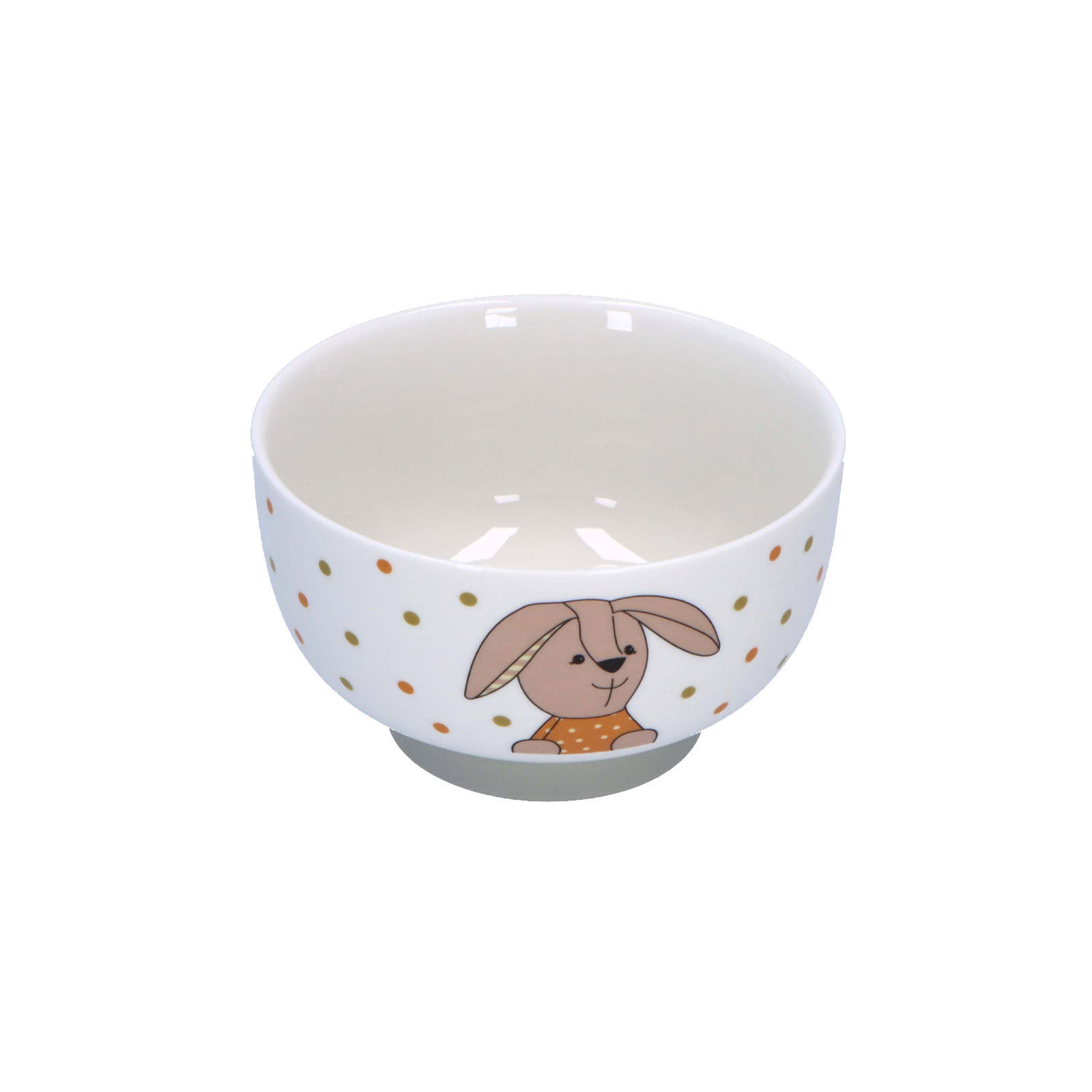 KINDER PORZELLAN-GESCHIRR-SET Eddy & Happy 3er Set - Braun, Keramik (1/1/1cm) - Sterntaler