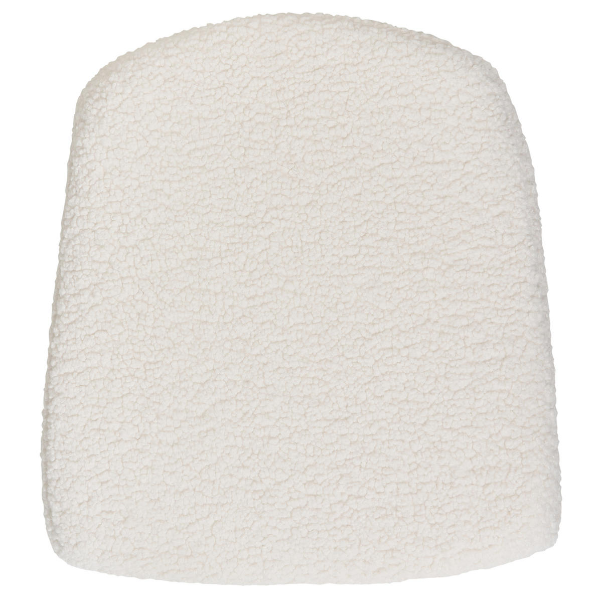 SCHAUKELSESSEL Cremeweiß Gulsele - Goldfarben/Weiß, Textil (70/105/95cm) - Beliani