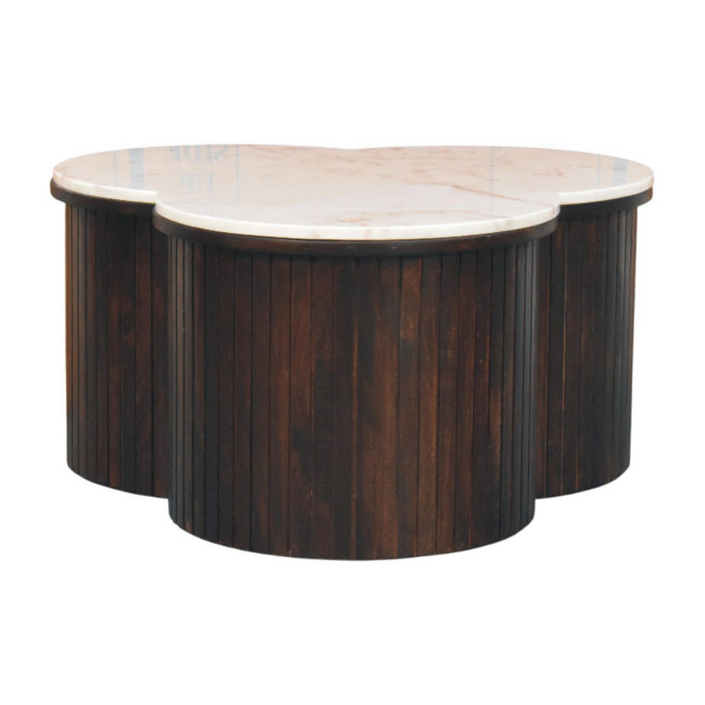 Artisan Furniture KOMODA Povrchová úprava v barvě zlatého teaku, 3 zásuvky, světle hnědá