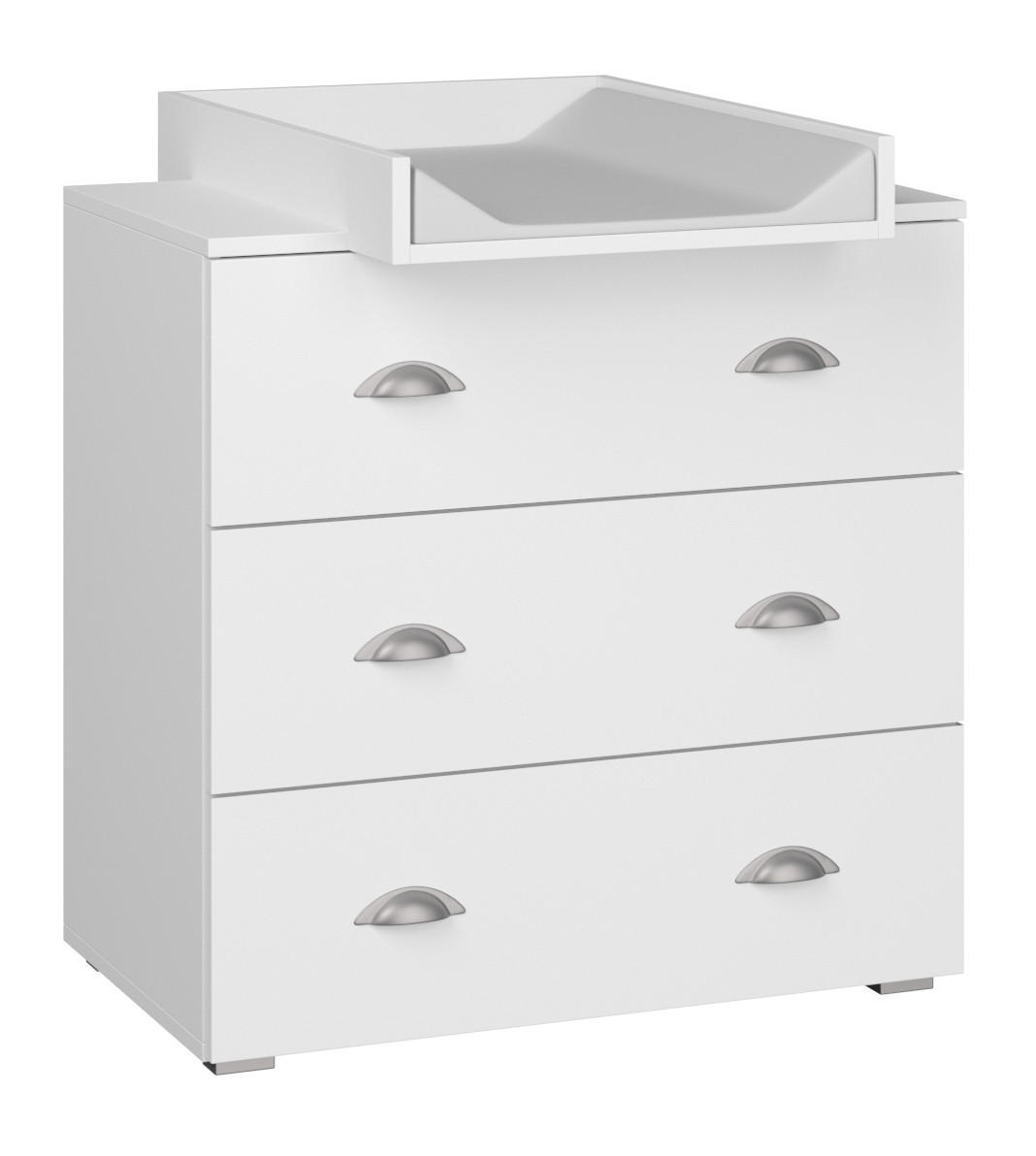 Raumhirsch Furniture Kommode Weiß 80x90x72 cm