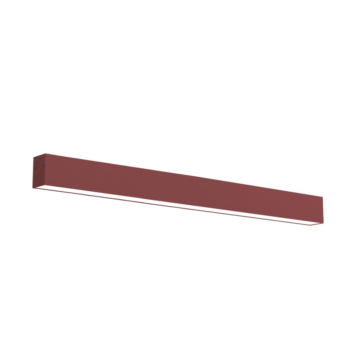 LED-DECKENLEUCHTE - Rot, Metall (4.5/100/6.3cm) - Lumicom