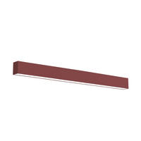 LED-DECKENLEUCHTE - Rot, Metall (4.5/100/6.3cm) - Lumicom