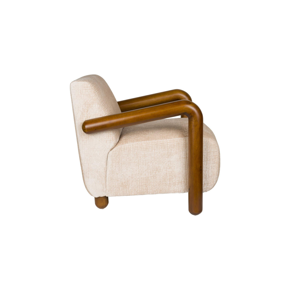 SESSEL Robinson - Beige, Kunststoff (72.5/76/84cm) - Dutchbone