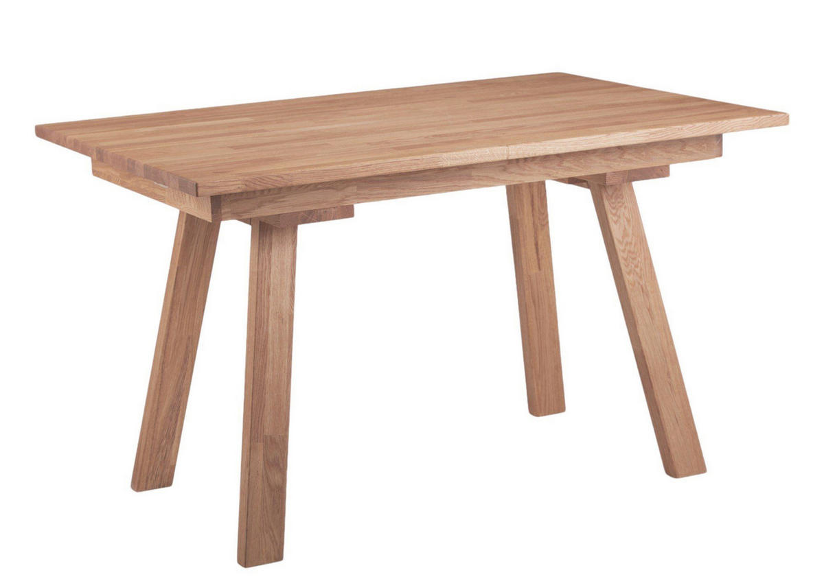 ECKBANKGRUPPE Danila Massivholz Wildeiche Polster Braun - Wildeiche/Braun, Holz (194/1/155cm) - 58aufmkessel