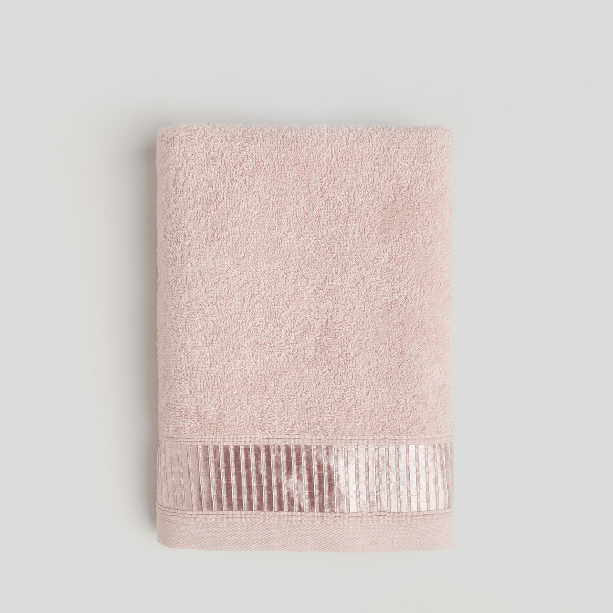 HANDTUCH Alicanty - Hellrosa, Textil (50/90cm) - home&you