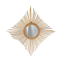 SPIEGEL Isidore Natur aus Rattan - Naturfarben, Naturmaterialien (80/80/3cm) - Tikamoon