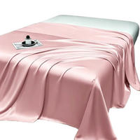 BETTWÄSCHE,ROSA, Eisseidenstoff, 230 x 160 cm - Rosa, Textil (160/230cm) - Weltevree