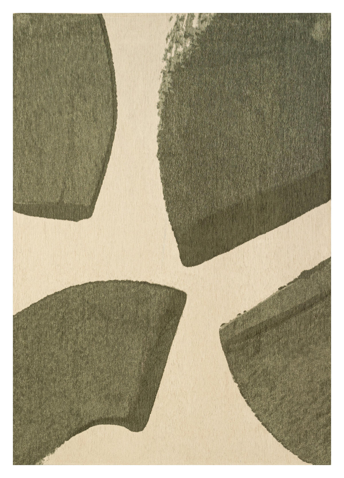 TEPPICH In-/Outdoor Flachgewebe NICKY Grün 170x240 cm - Grün, Textil (170/240cm) - Lola&Moi