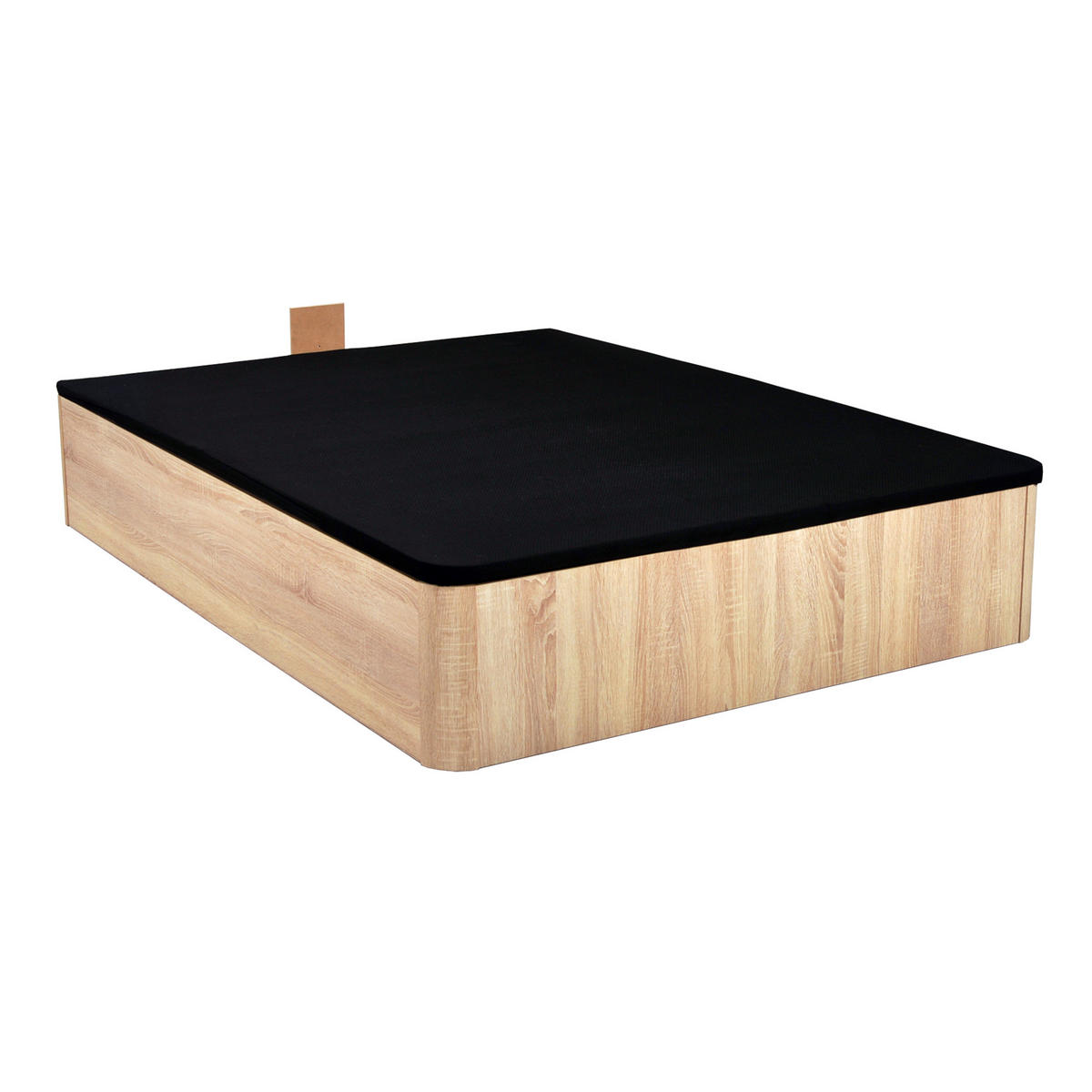 BETT SPIRO mit Lattenrost/ 140x190 - Eiche Hell Dekor - Sonoma Eiche, Holzwerkstoff (140/190cm) - Weber Industries