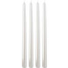TISCHKERZEN Metallisch 30 cm - Weiß, Paraffin (2.1/30/2.1cm) - Home Styling Collection