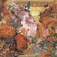 FOTOTAPETE orientalisch 300 x 250 cm - Multicolor, Papier (300/250cm) - Sanders & Sanders