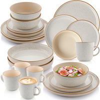 KOMBISERVICE RIO CREME - 20-teilig aus Steingut - Creme, Keramik (44/45/54cm) - Sänger