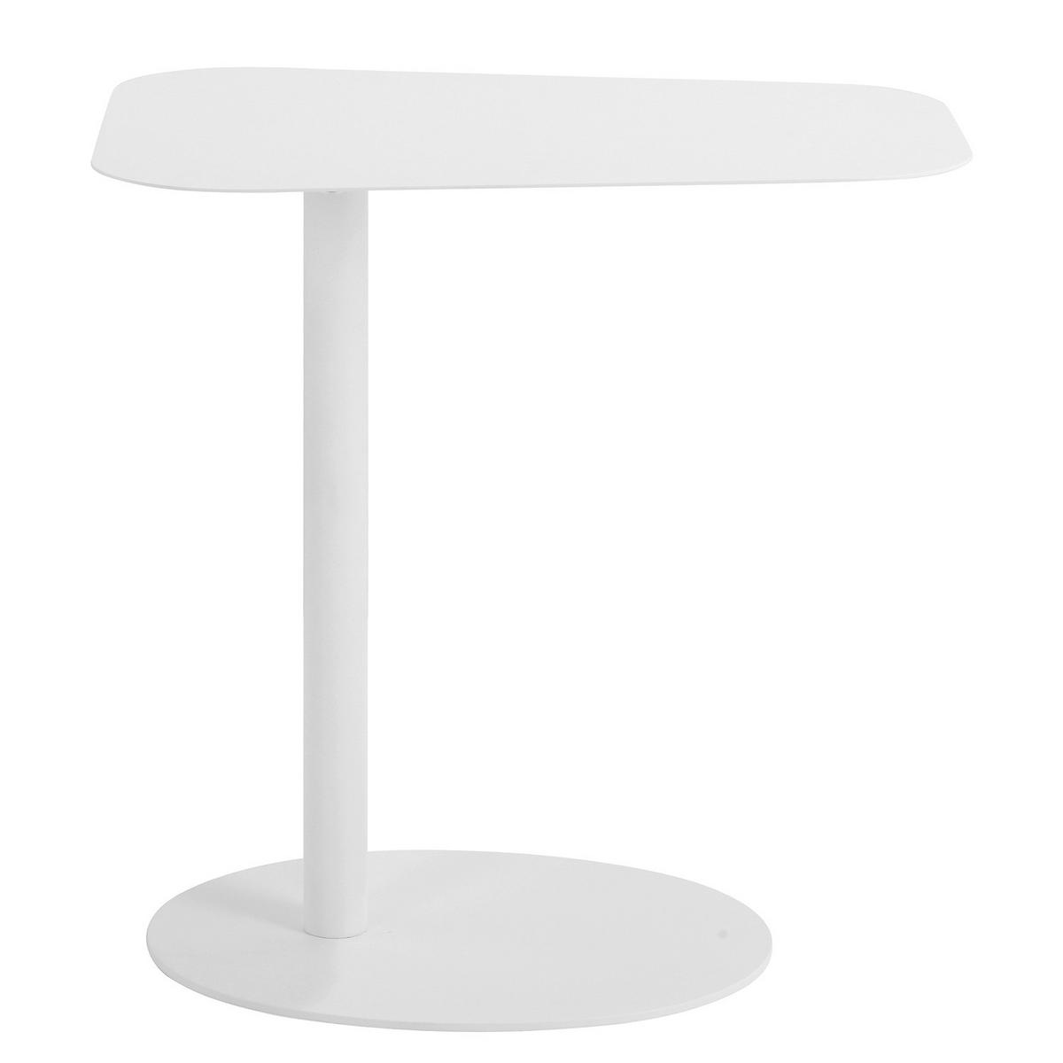 HOME24 Beistelltisch Lothrop - Weiß, Metall (50/50/38cm) - home24