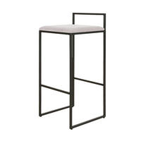 BARHOCKER Stan Beige 38 cm x 85 cm - Beige, Textil (38/85/38cm) - Kenay Home