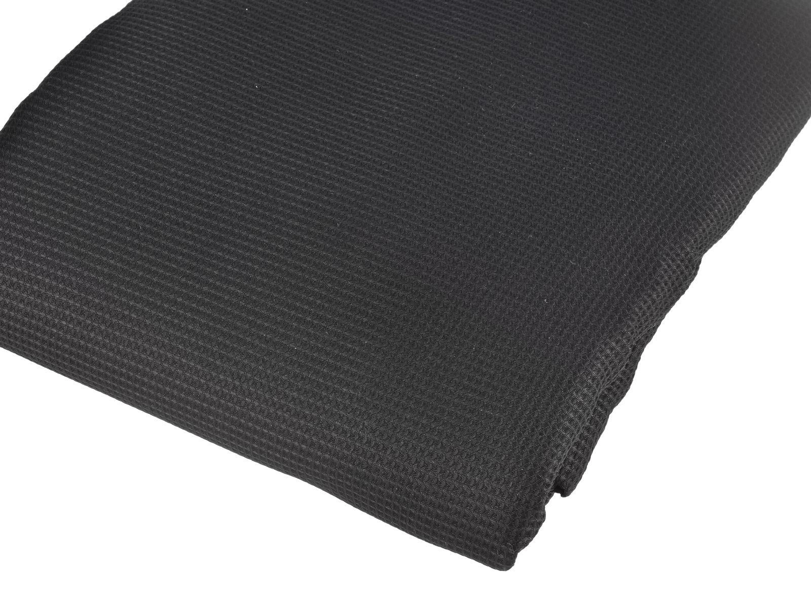 DUSCHVORHANG Lux schwarz 180x200 cm - Schwarz, Textil (200/180cm) - Zone Denmark