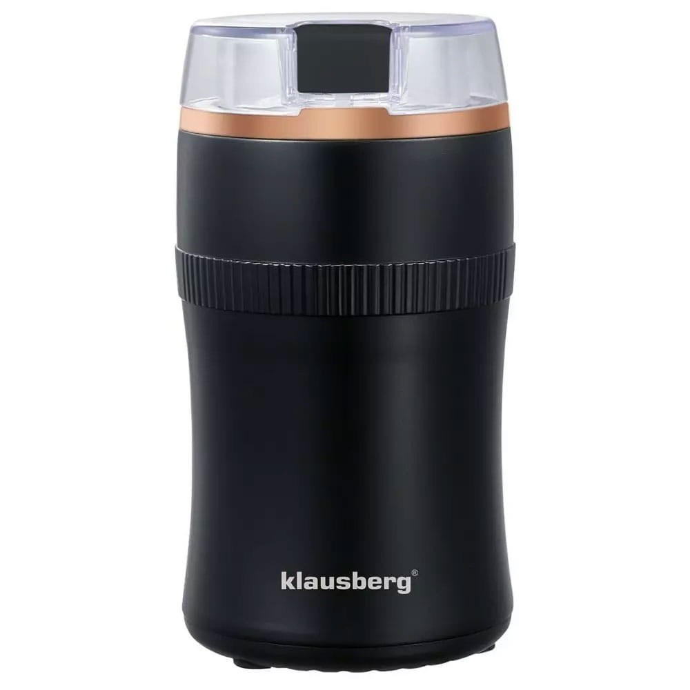 GEWÜRZMÜHLE Schwarz 10/10/10 cm KB7601 - Schwarz, Metall (10/10/10cm) - Klausberg 