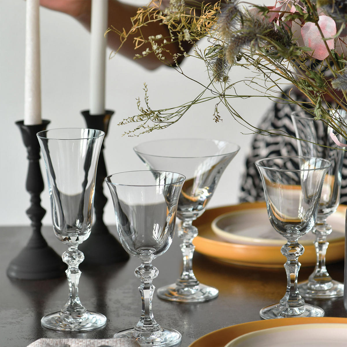 ROTWEINGLÄSER, 6er-Set, 250 ml - Transparent, Glas (0.25L) - Krosno Glass