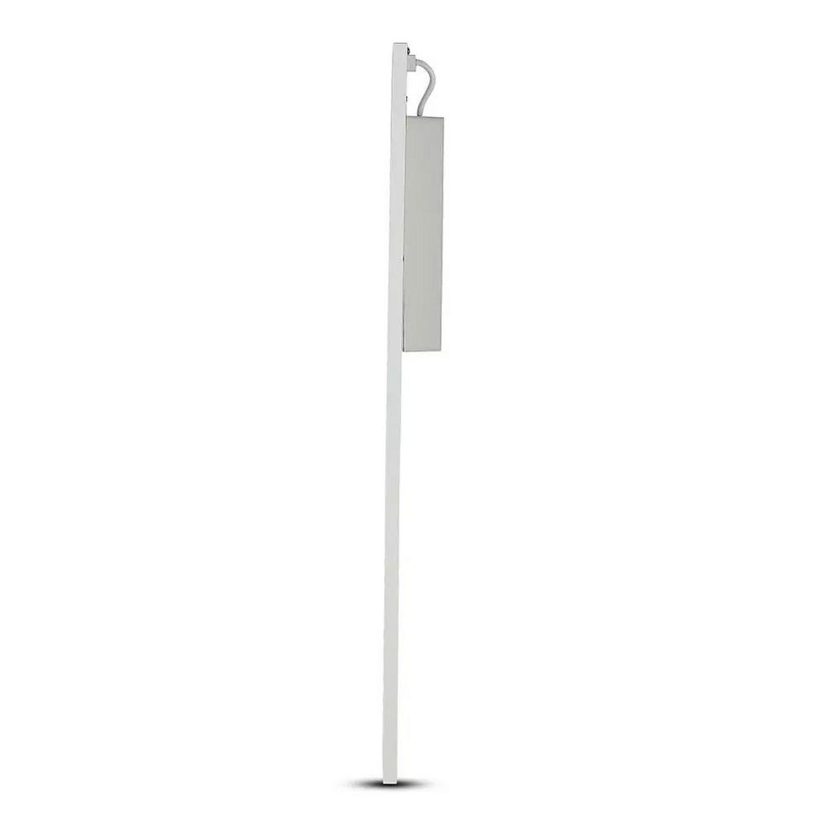 LED PANEL Weiß 59,5 cm Smart Steuerung - Weiß, Kunststoff/Metall (59.5/59.5/6.5cm)
